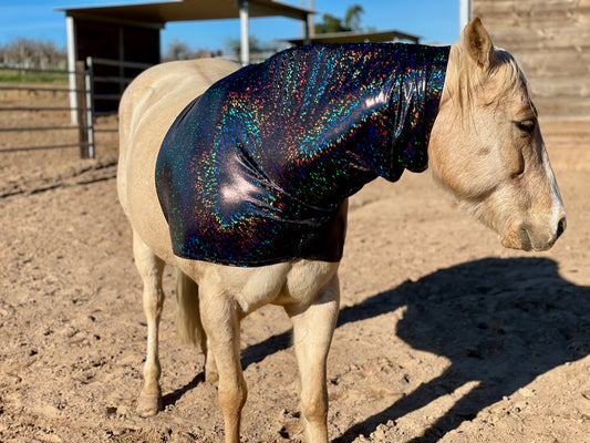 Hologram Black Faceless Hood Sleazy