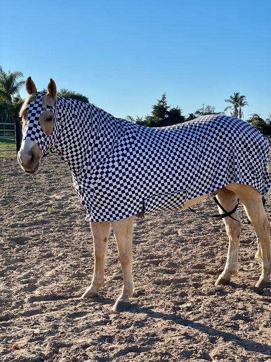 Checkered B&W Full Body Sleazy