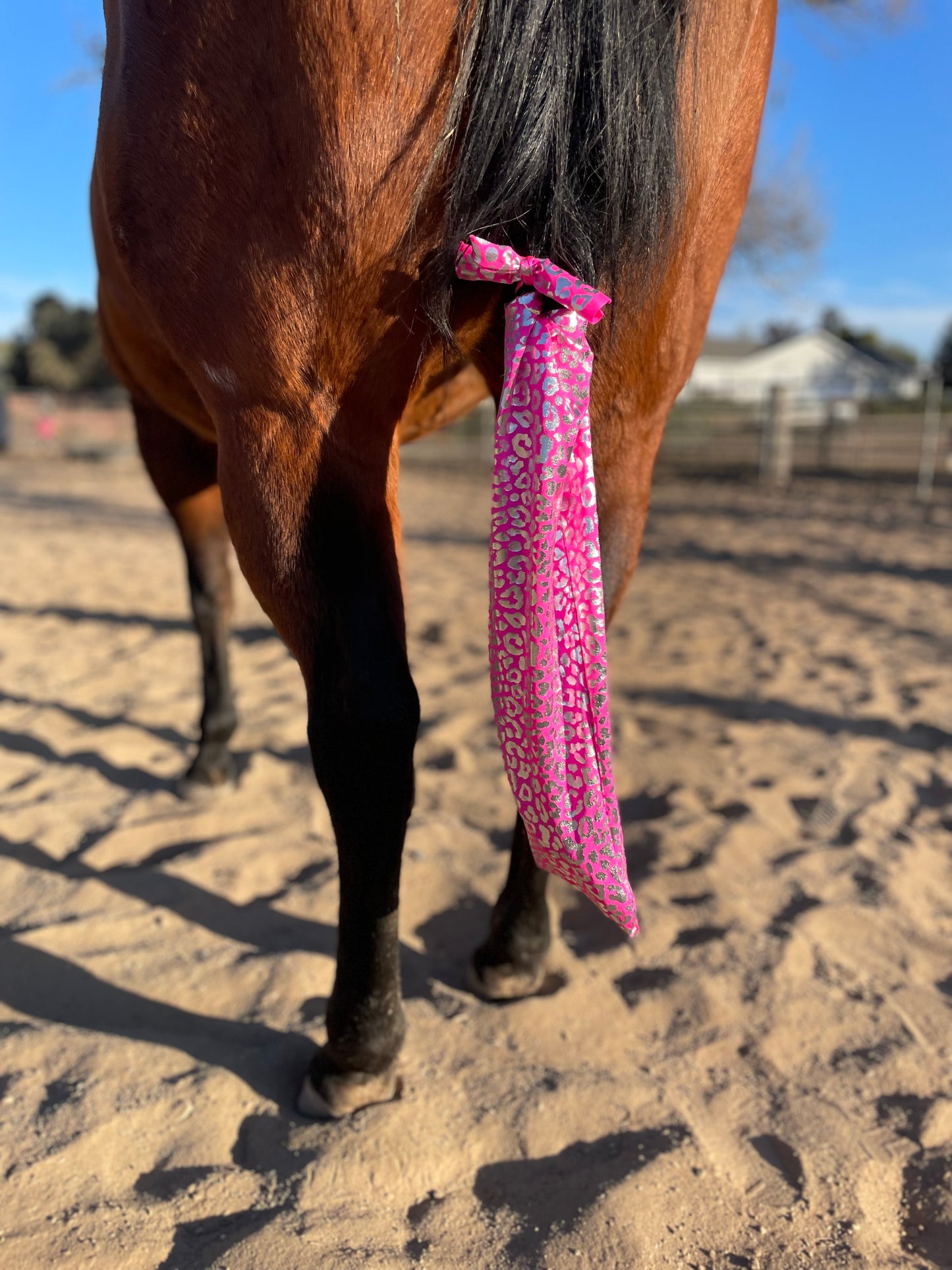 Pink Leopard Tailbag
