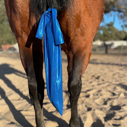 Metallic Royal Blue Tailbag