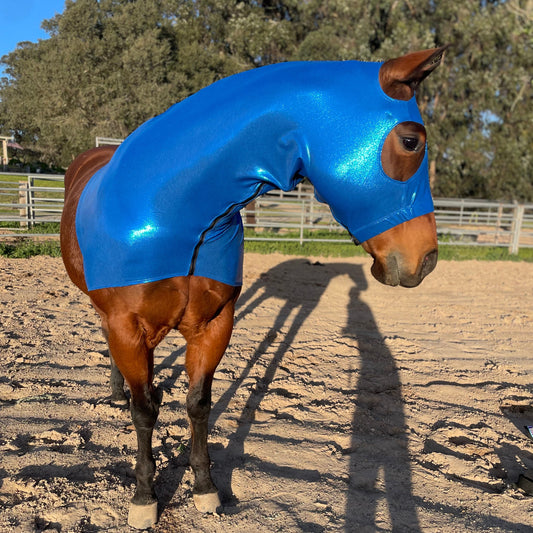 Metallic Royal Blue Sleazy Hood