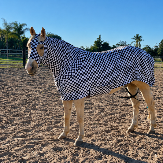 Checkered B&W Full Body Sleazy