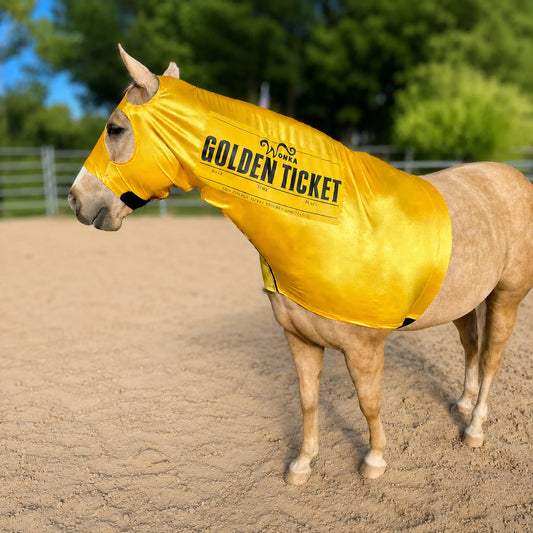 Golden Ticket Horse Costume Hood