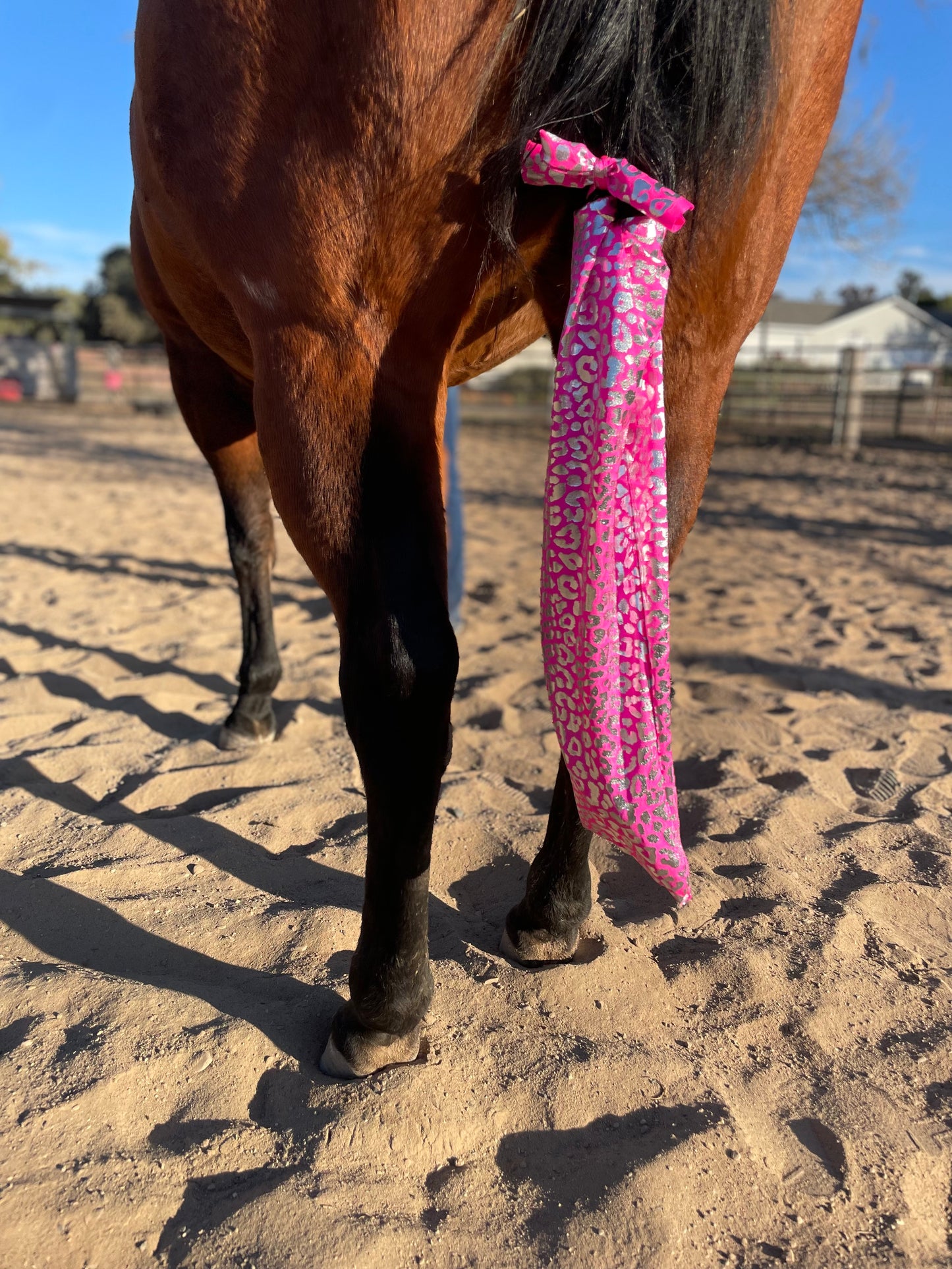 Pink Leopard Tailbag