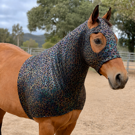 Hologram Leopard Hood Sleazy