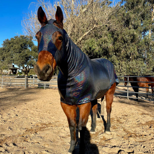 Hologram Black Full Body Sleazy from www.slickhorseware.com