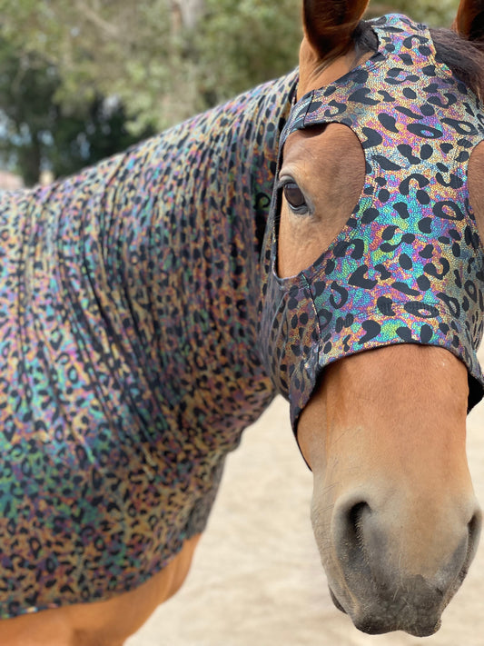 Hologram Leopard Sleazy Hood