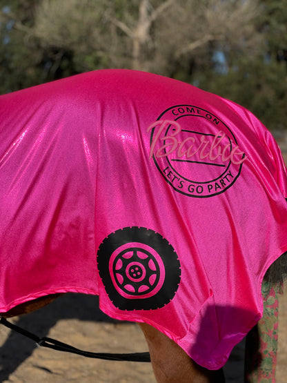 Barbie Car Horse Costume Full Body Sleazy