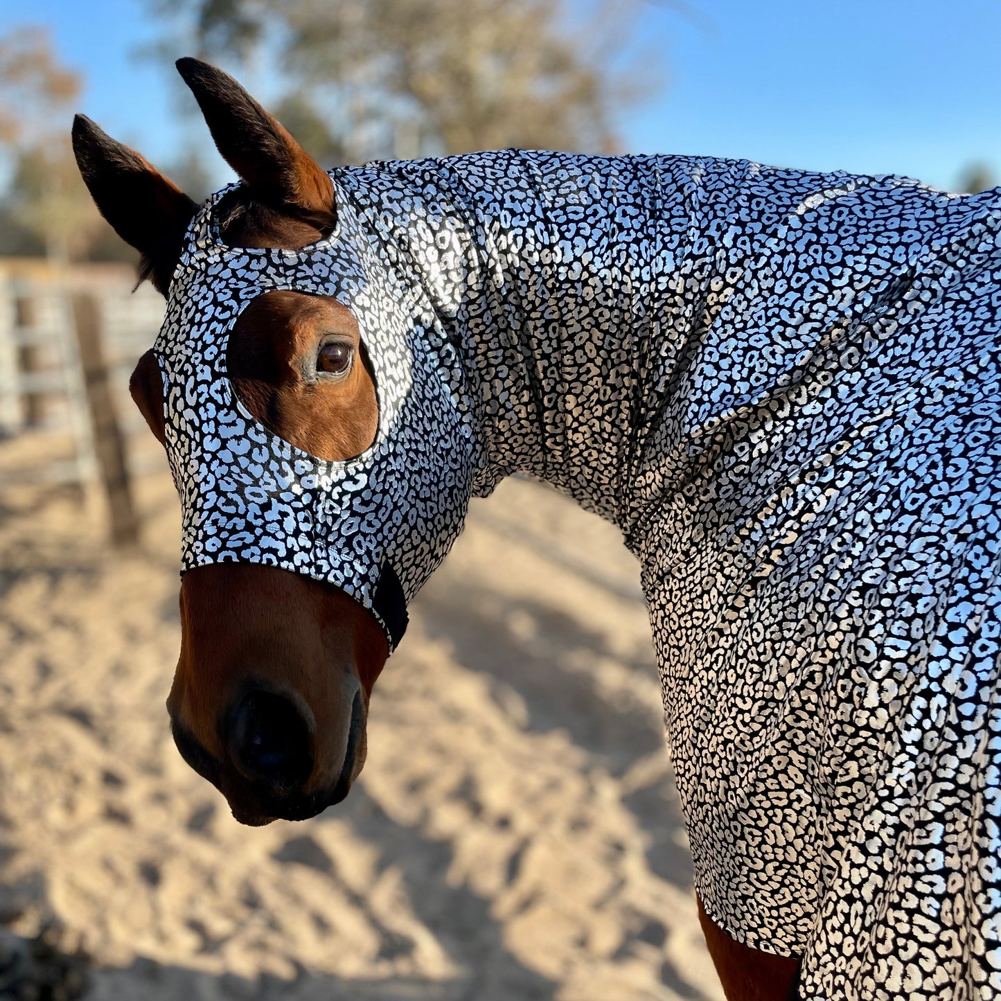 Silver Leopard Full Body Sleazy
