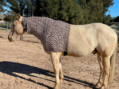 Leopard Faceless Hood Sleazy