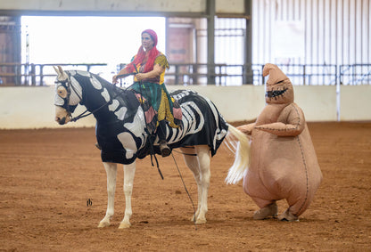 Skeleton Full Body Horse Costume