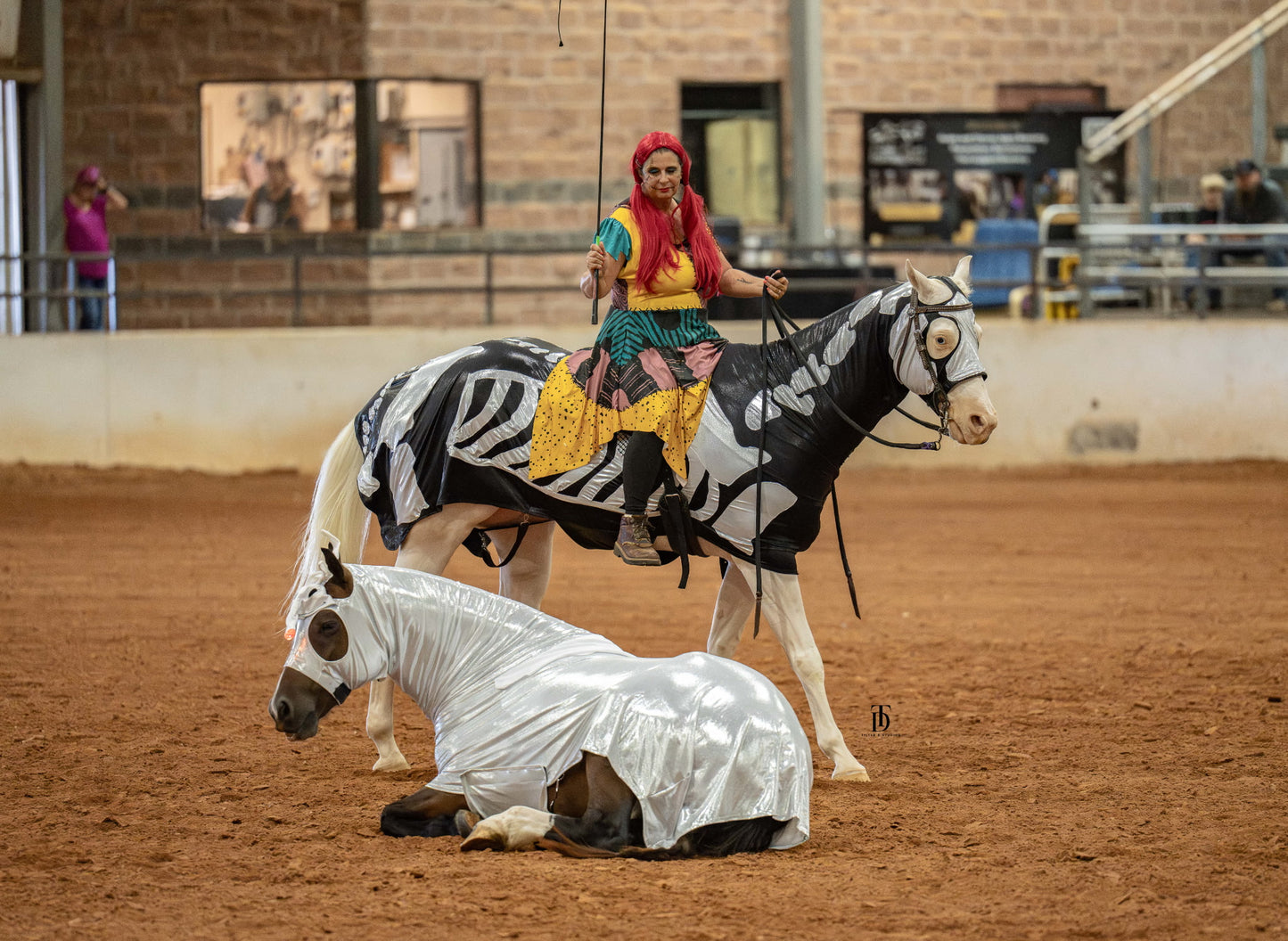 Skeleton Full Body Horse Costume