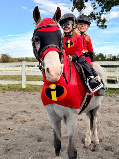 Incredibles Horse Costume Hood