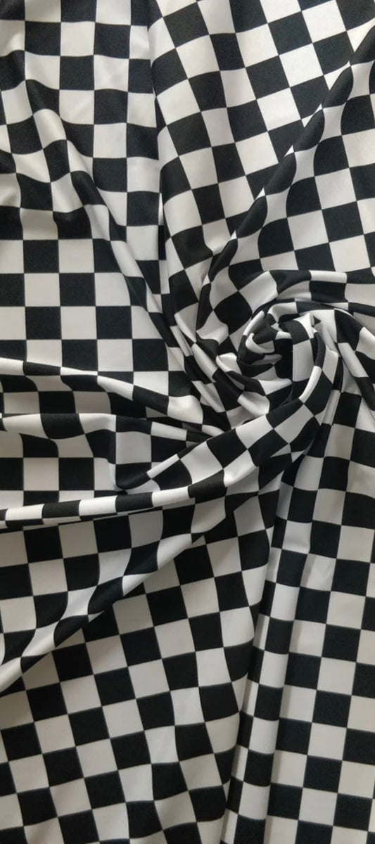 Checkered Faceless Full Body Sleazy