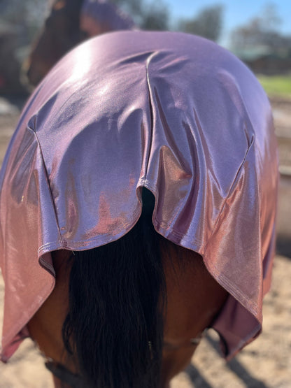 Metallic Mauve Faceless Full Body Sleazy