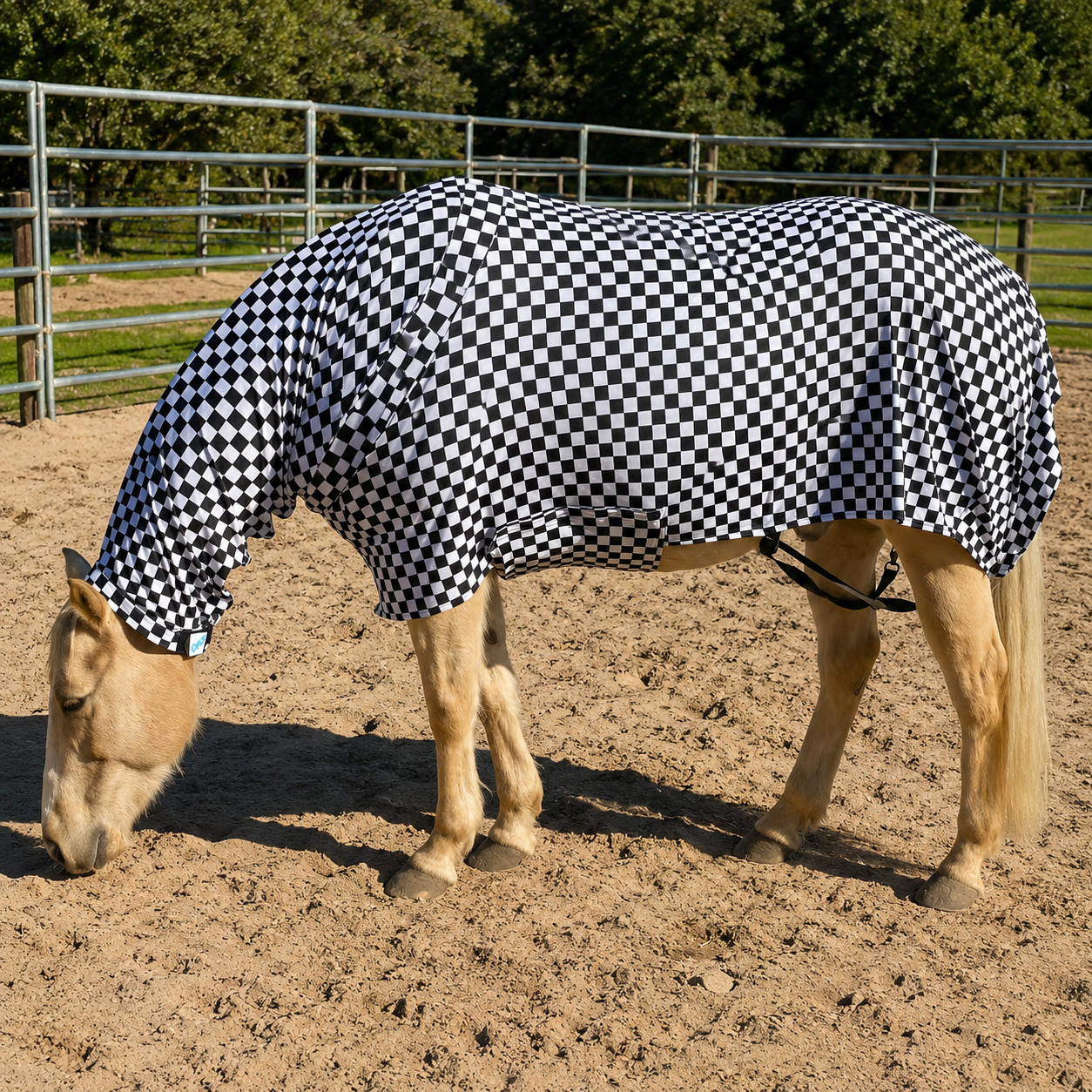 Checkered B&W Faceless Full Body Sleazy