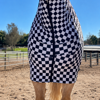 Checkered B&W Faceless Full Body Sleazy