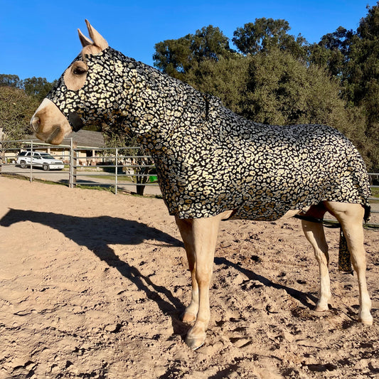 Copper Leopard Full Body Sleazy from www.slickhorseware.com