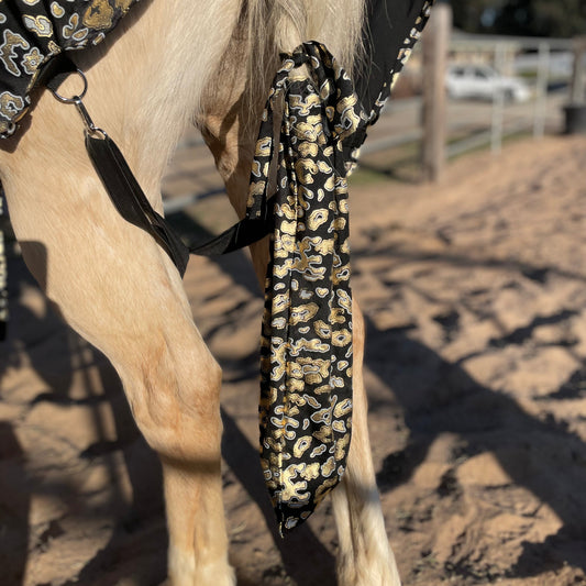 Copper Leopard Tailbag from www.slickhorseware.com