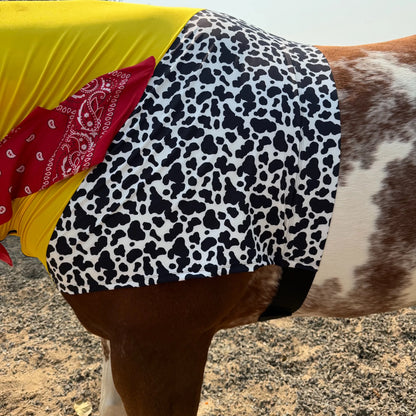 woody horse costume sleazy body view.