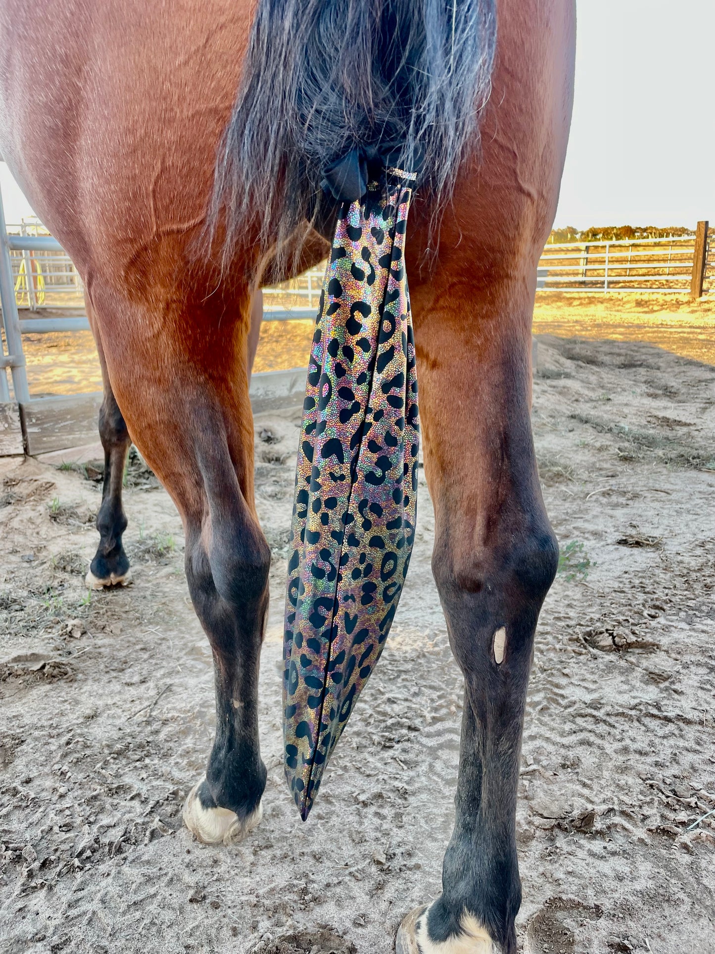 Hologram Leopard Tailbag