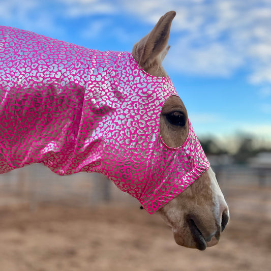 Pink Leopard Sleazy Hood