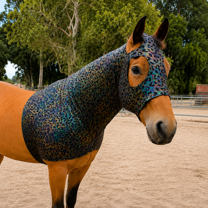 Hologram Leopard Hood Sleazy