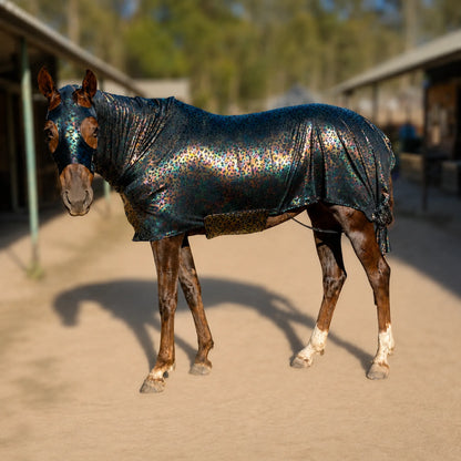 Hologram leopard full body sleazy horse left side full sleazy