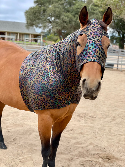 Hologram Leopard Sleazy Hood