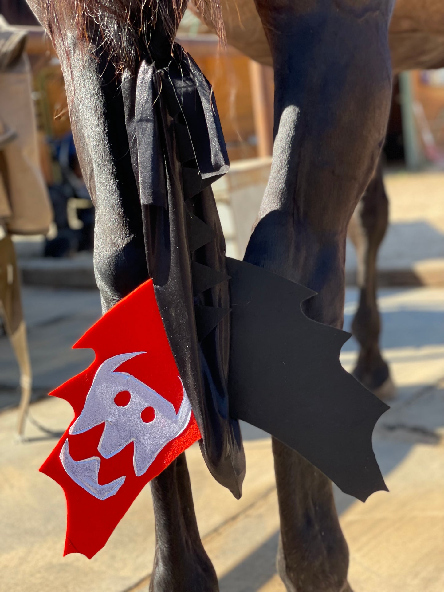 How to Train Your Dragon Horse Costume Hood and Tailbag