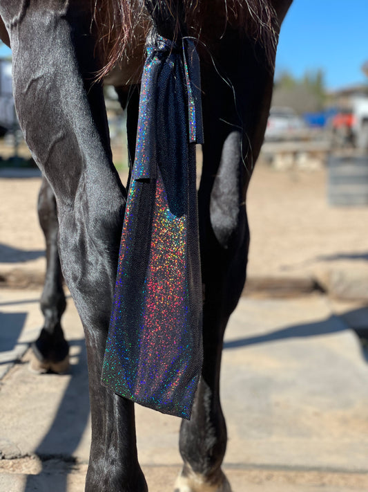 Hologram Black Tailbag