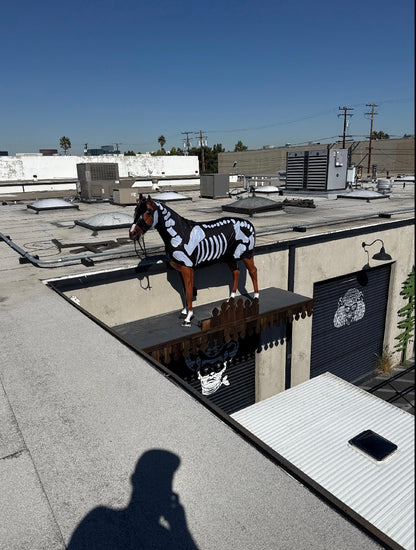 Skeleton Full Body Horse Costume