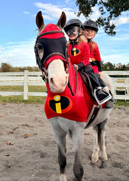 Incredibles Horse Costume Hood