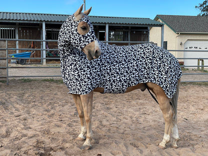 Cow Print Horse Costume Full Body