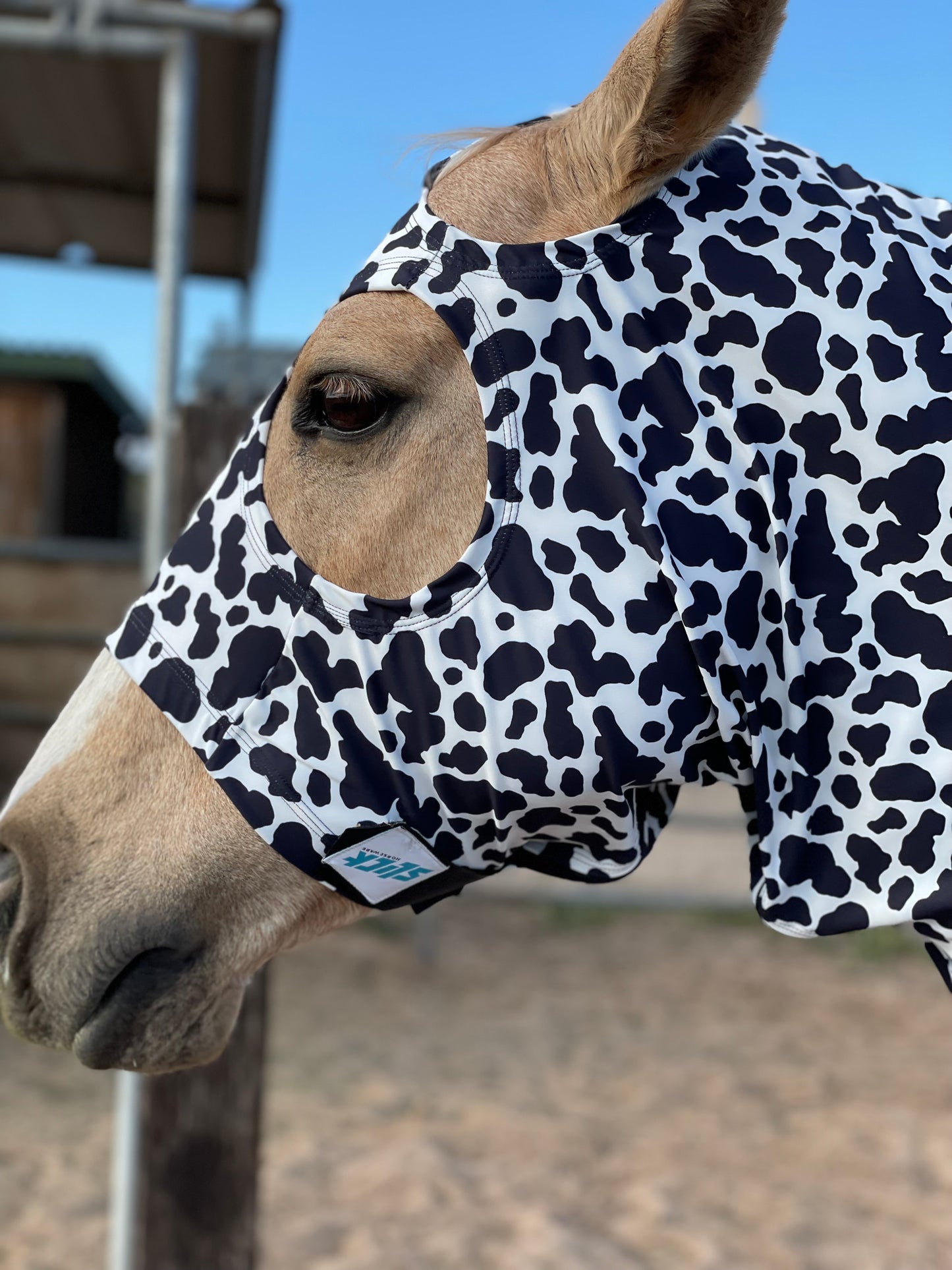 Cow Print Horse Costume Full Body