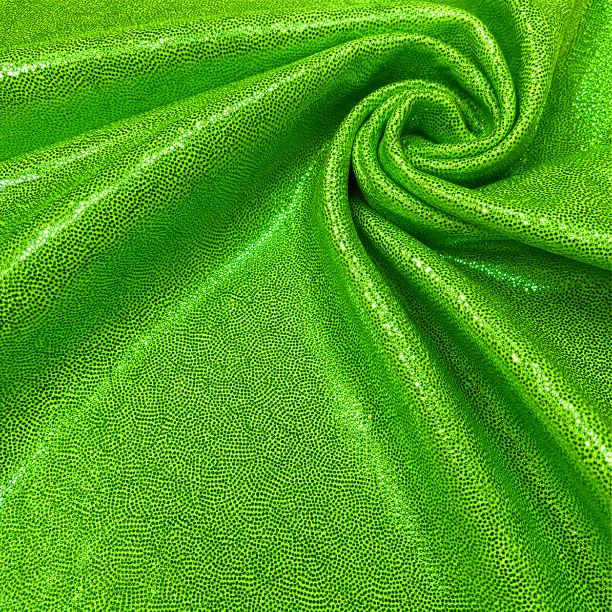 Metallic Lime Green Hood Sleazy