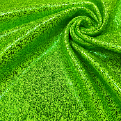 Metallic Lime Green Hood Sleazy