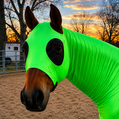 Metallic Lime Green Full Body Sleazy