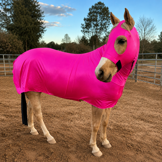 Metallic Hot Pink Full Body Sleazy