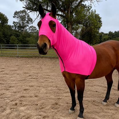 Metallic Hot Pink Hood Sleazy