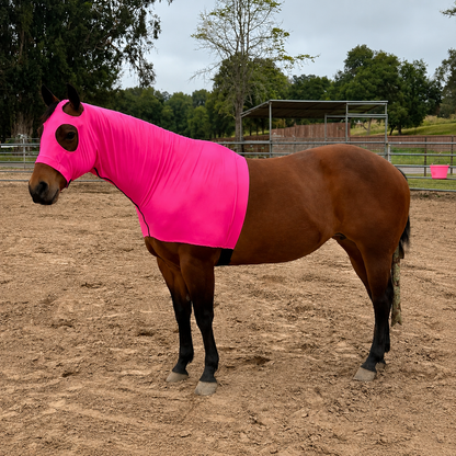 Metallic Hot Pink Hood Sleazy
