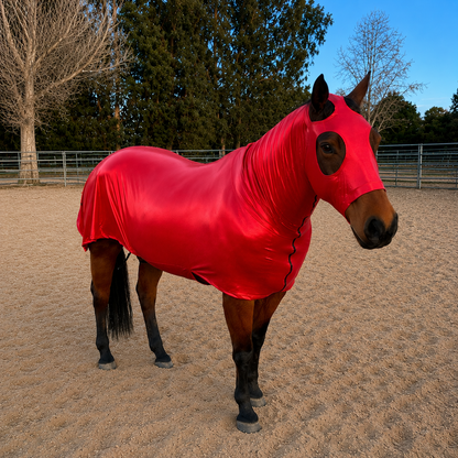 Metallic Red Full Body Sleazy