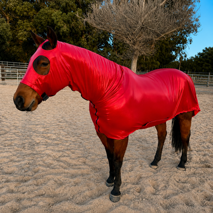 Metallic Red Full Body Sleazy