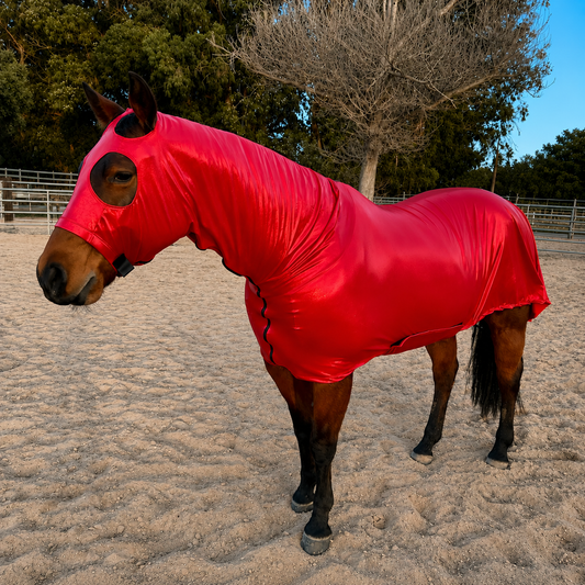Metallic Red Full Body Sleazy