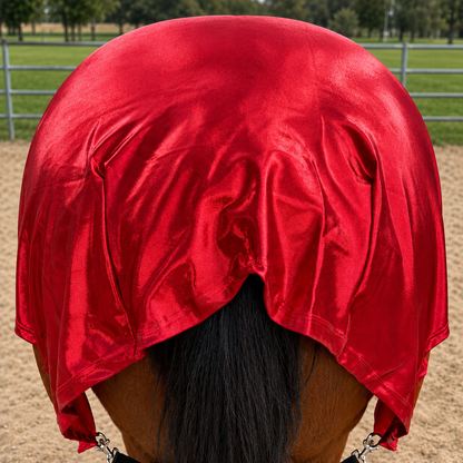 Metallic Red Faceless Full Body Sleazy