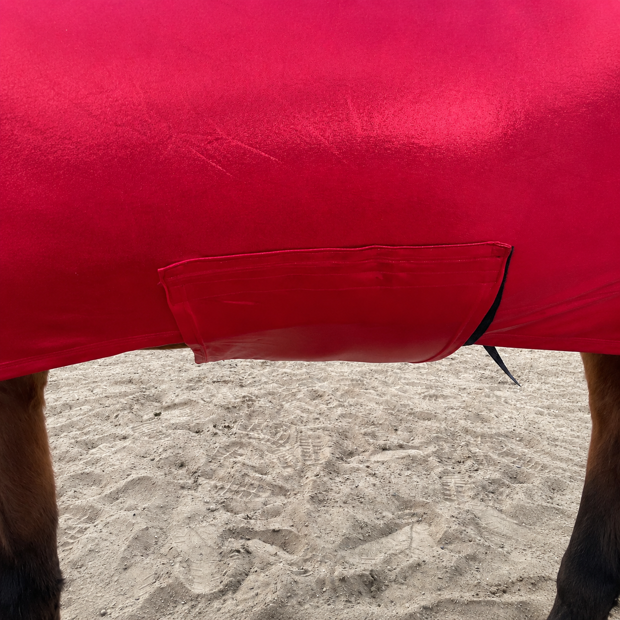 Metallic Red Faceless Full Body Sleazy