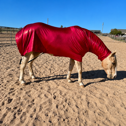 Metallic Red Faceless Full Body Sleazy