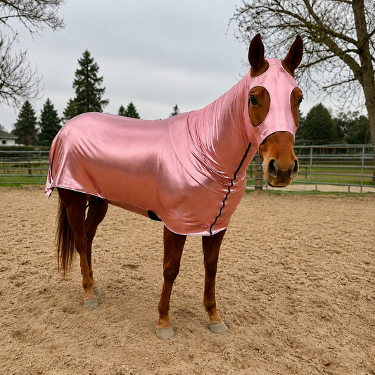 Metallic Rose Full Body Sleazy